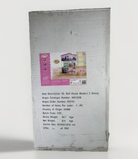 Wooden dolls house 3 storey