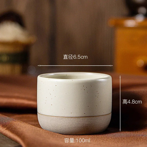 Vintage coffee mug 100ml 180ml - coffee,