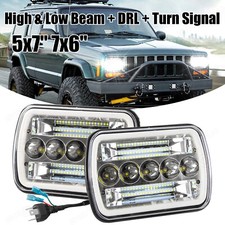 Pair 5X7" 7x6"inch LED Square