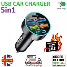 Multi Port 1PD 4 USB Car