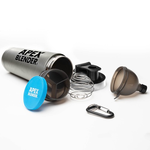 Protein shaker bottle - protein, with