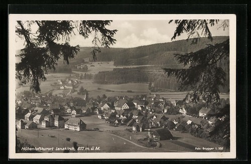 Postcard lenzkirch general - postcard, of