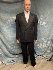 Vintage 1940s Midnight Blue