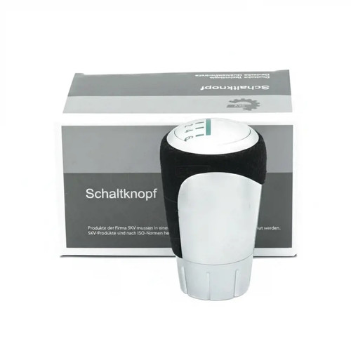 Gear lever knob silver