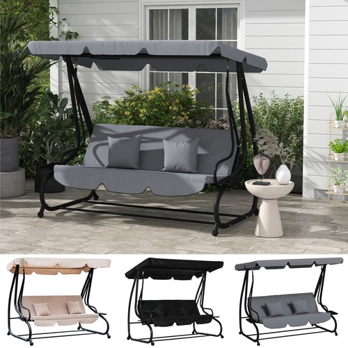 Seater garden swing chair - 3,