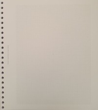 22 Ring stamp album pages for New SG albums - Size 28cm x 25cm - From 9p a page