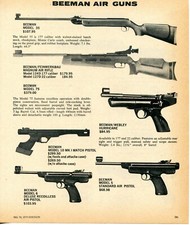 1979 Print Ad of Beeman Model