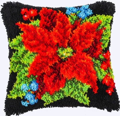 Poinsettia craft buddy latch - poinsettia,