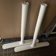 Ikea Bekant Desk - White Legs & Beech Worktop