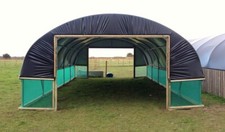 Livestock Shelter Sheep Equipment Store Barn – 16ft Wide Sheep House Polytunnel