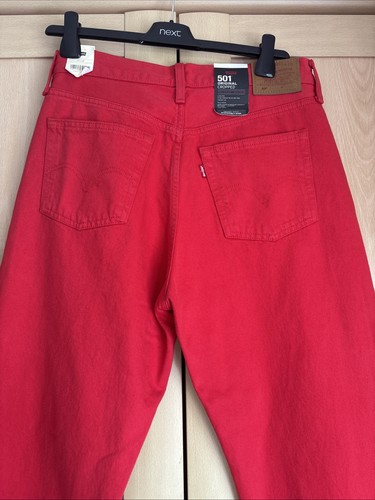 Ladies red levi 501 - levi’s,
