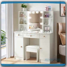Large Dressing Table With LED