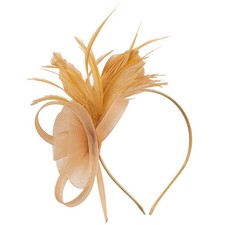 Feather Fascinator Women's