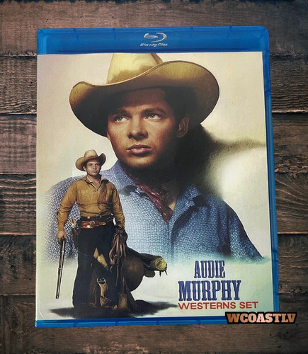 Audie murphy westerns set - westerns,