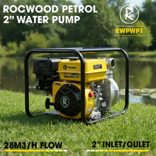 RocwooD Petrol Water Pump 2" 4