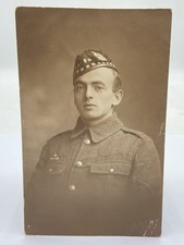 WW1 Kings Own Scottish Kings (KOSB) Portrait Photograph Wearing Imperial Service
