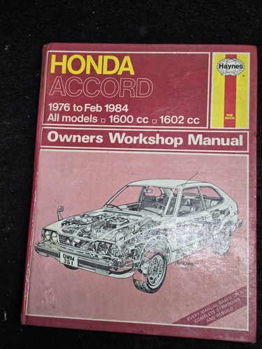 Honda accord 1976 1984 - honda, 1976-1984