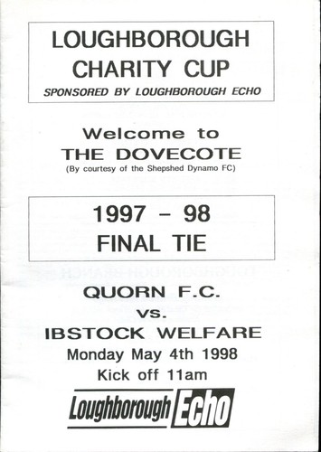 Quorn ibstock welfare - quorn,