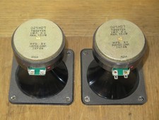 2 x Fostex 025H27 - 150W 8 Ohm PA tweeter with horns - PAIR - JAPAN / PERFECT