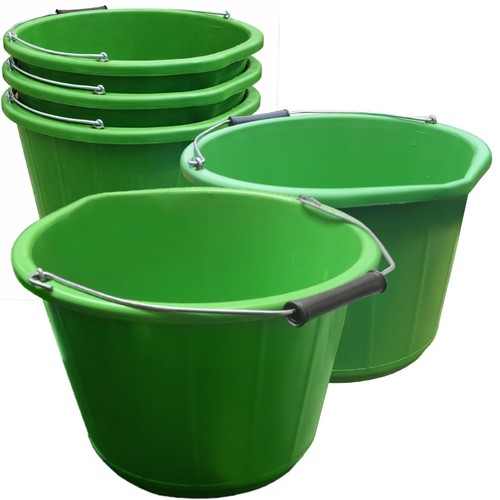 Green bucket gallon - 3,