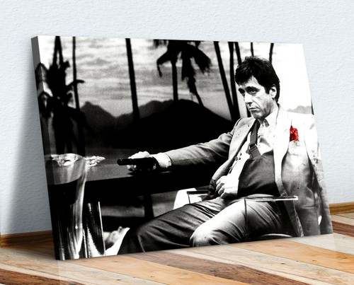 Tony montana canvas wall art - canvas,