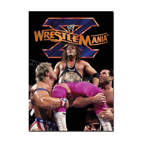 Wwe wrestlemania poster - wrestlemania, 10