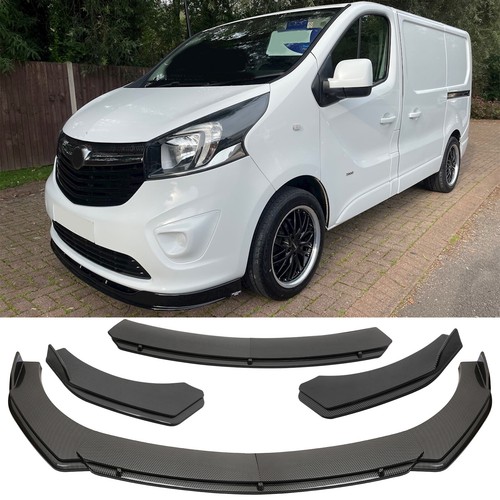 Front bumper lip splitter - front,