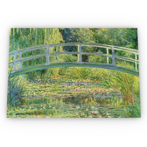 Bridge over pond water - bridge, of