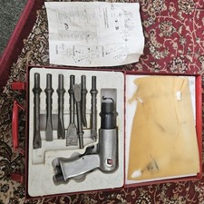 Vintage Air Chisel Hammer cyclinder TF Vinatge Tools With Case