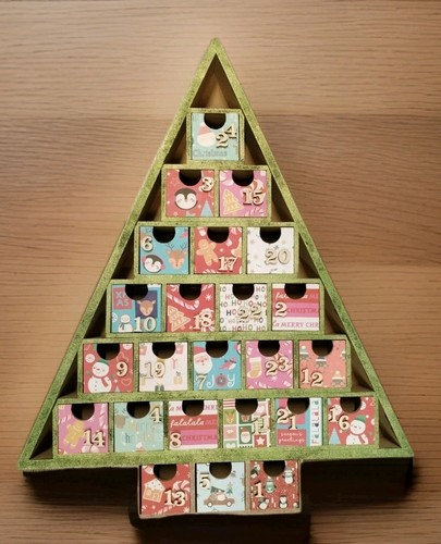 Handmade wooden advent - handmade,