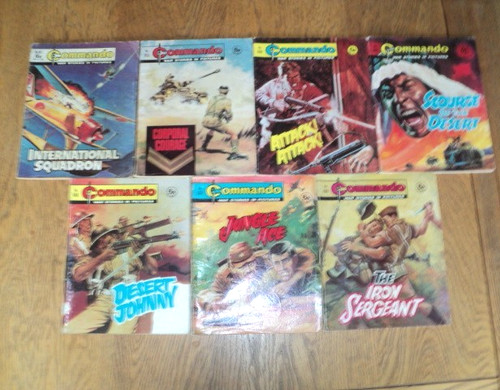 Vintage commando comic - comic, lot