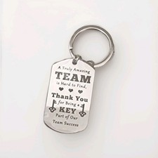 Team Appreciation Keyring