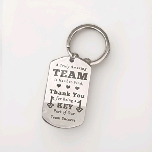 Team appreciation keyring - team,