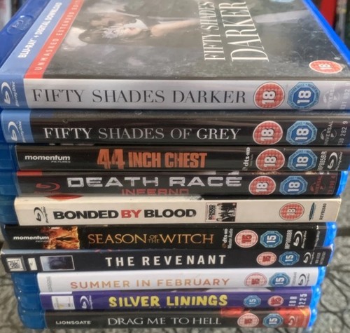 Blue ray films collection - 10,