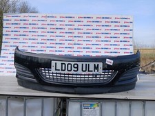 VAUXHALL ASTRA CONVERTIBLE 3DR MK5 H TWIN TOP 2009 BLACK 2HU FRONT BUMPER MARKS