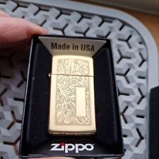 16528 Zippo Slm Brass Venetian