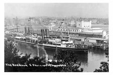 pt1595 - Ferries in Weymouth Harbour , Dorset - print 6x4