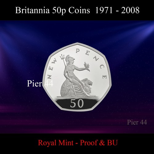 1971 2008 britannia 50p - 2008,