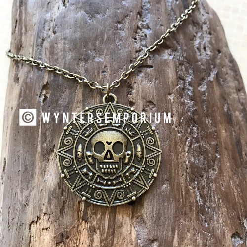 Pirate aztec coin - coin, medallion