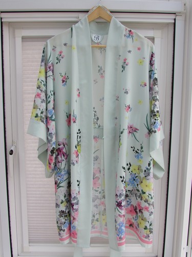 Floral print pergola satin - floral,