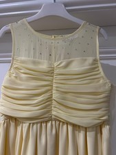 Lemon Bridesmaids Dress Aged