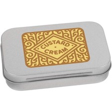 'Custard Cream' Metal Hinged