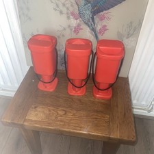 Pack of 3  Rounded charity donation money box collection saving box