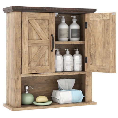 Medicine cabinet with - medicine, doors
