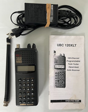 VINTAGE UNIDEN BEARCAT UBC-120XLT 100 CHANNEL 9 BAND RADIO SCANNER  *READ DESC*