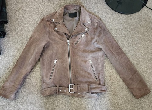 Allsaints rigg suede - allsaints, leather
