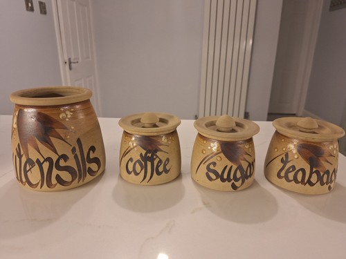Vintage stoneware coffee - stoneware,
