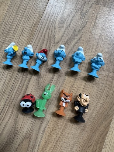 Smurfs stickeez figures - smurfs,