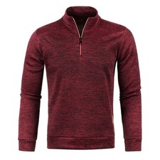 Mens High Neck Jumper Blouse