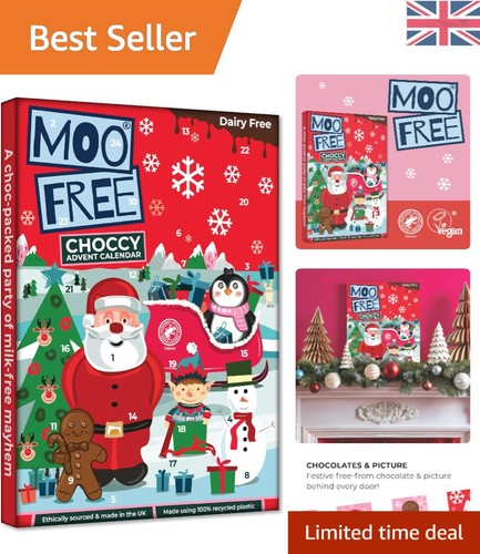Festive dairy free chocolate - dairy-free,